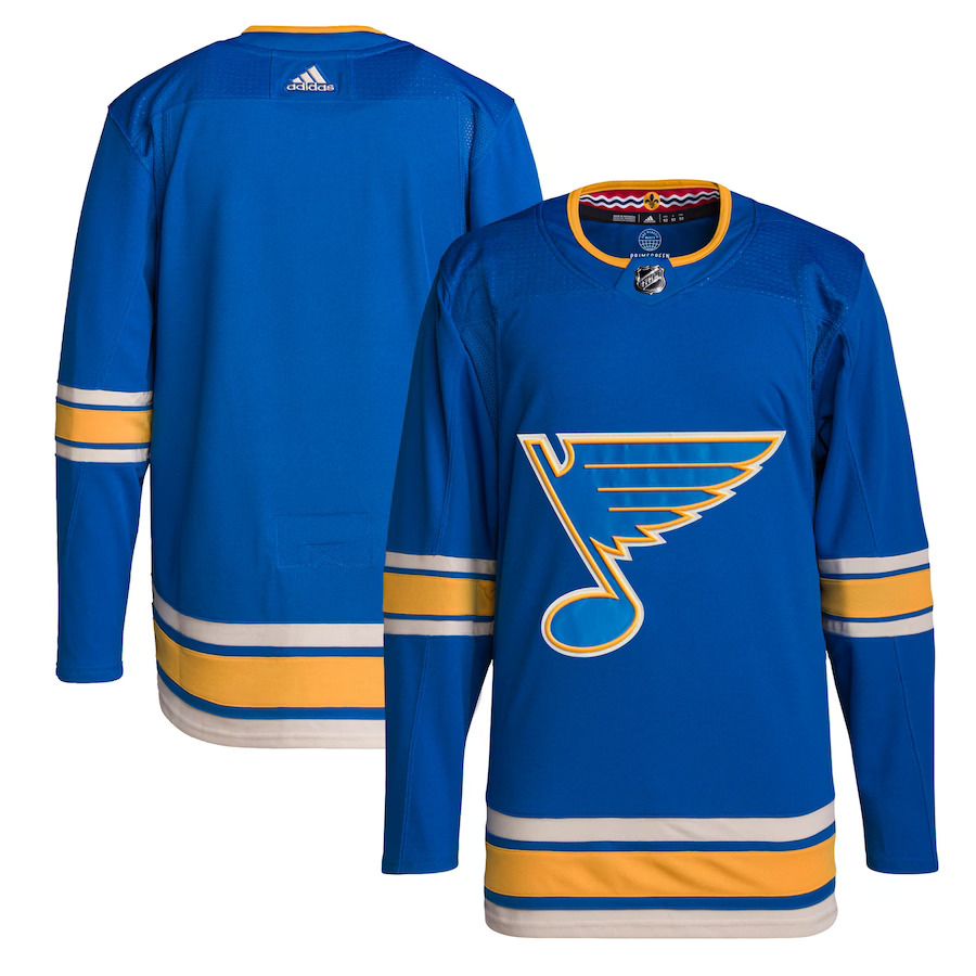 Men St. Louis Blues adidas Blue Alternate Authentic Pro NHL Jersey->st.louis blues->NHL Jersey
